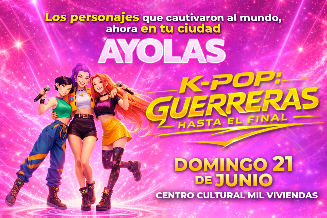 Banner Guerreras KPOP Ayolas