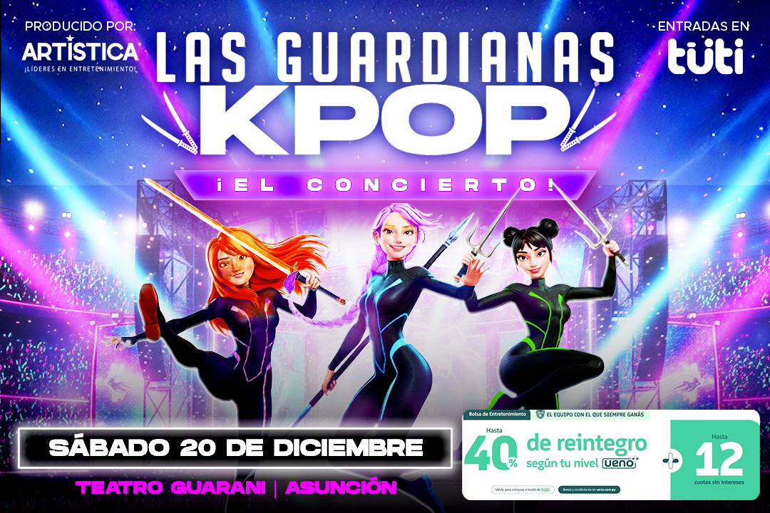 Banner LAS GUARDIANAS K-POP