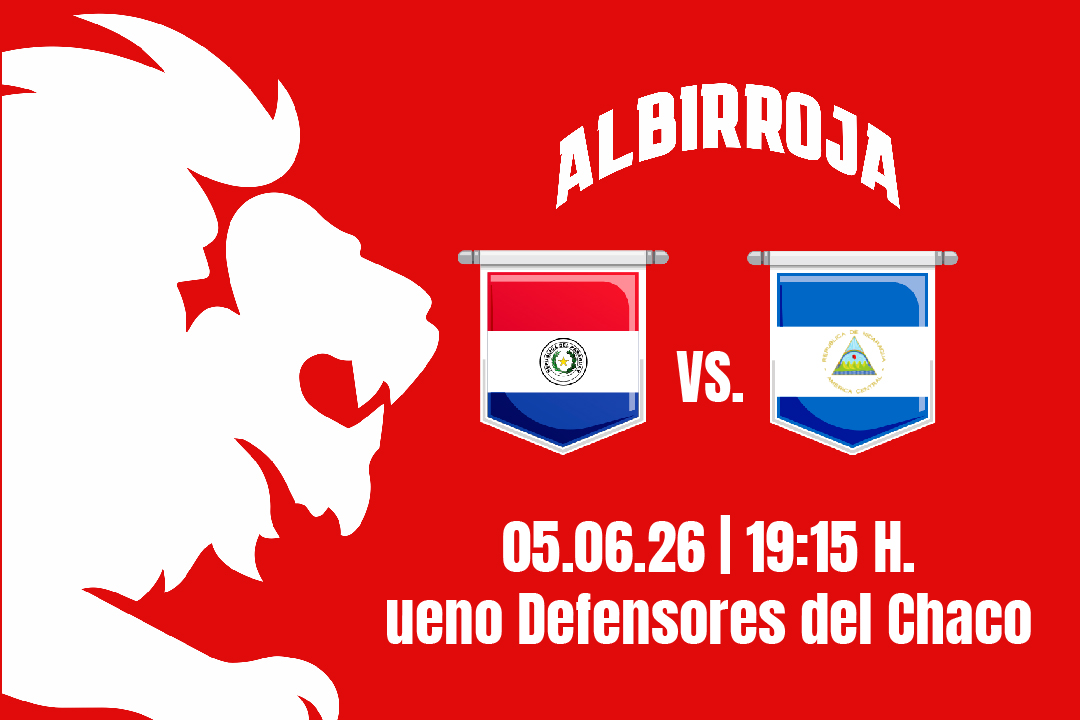 Banner Paraguay vs Nicaragua