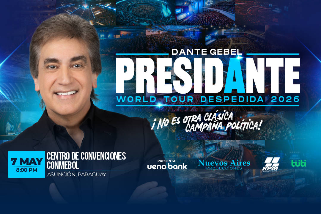 Banner DANTE GEBEL PRESIDANTE