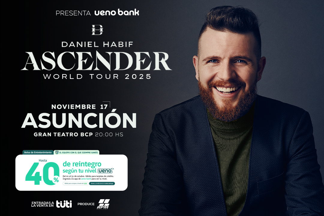 Banner Daniel Habif - Ascender World Tour 2025