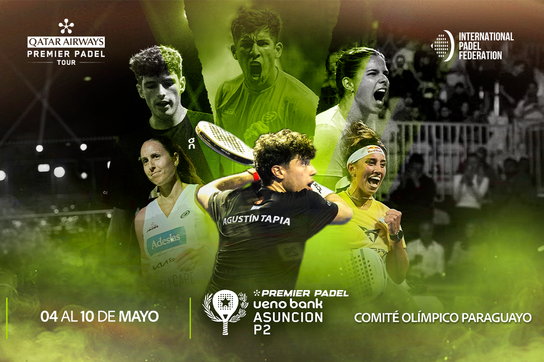 Banner Premier Padel ueno bank Asunción P2