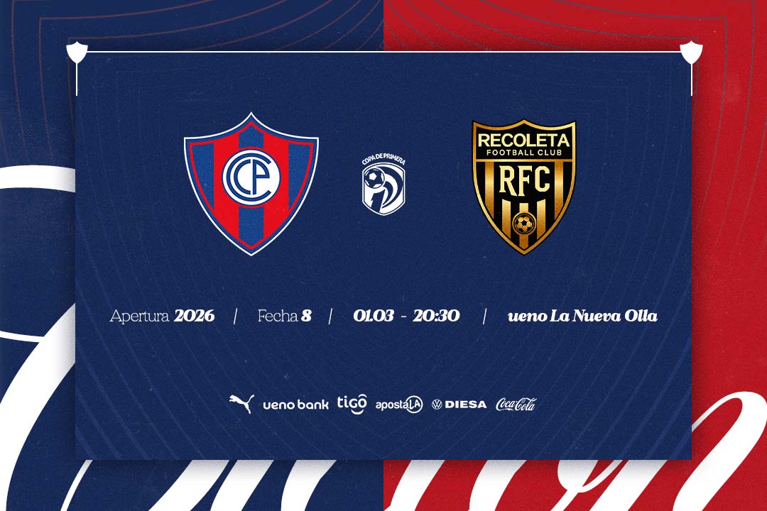 Banner CERRO VS RECOLETA