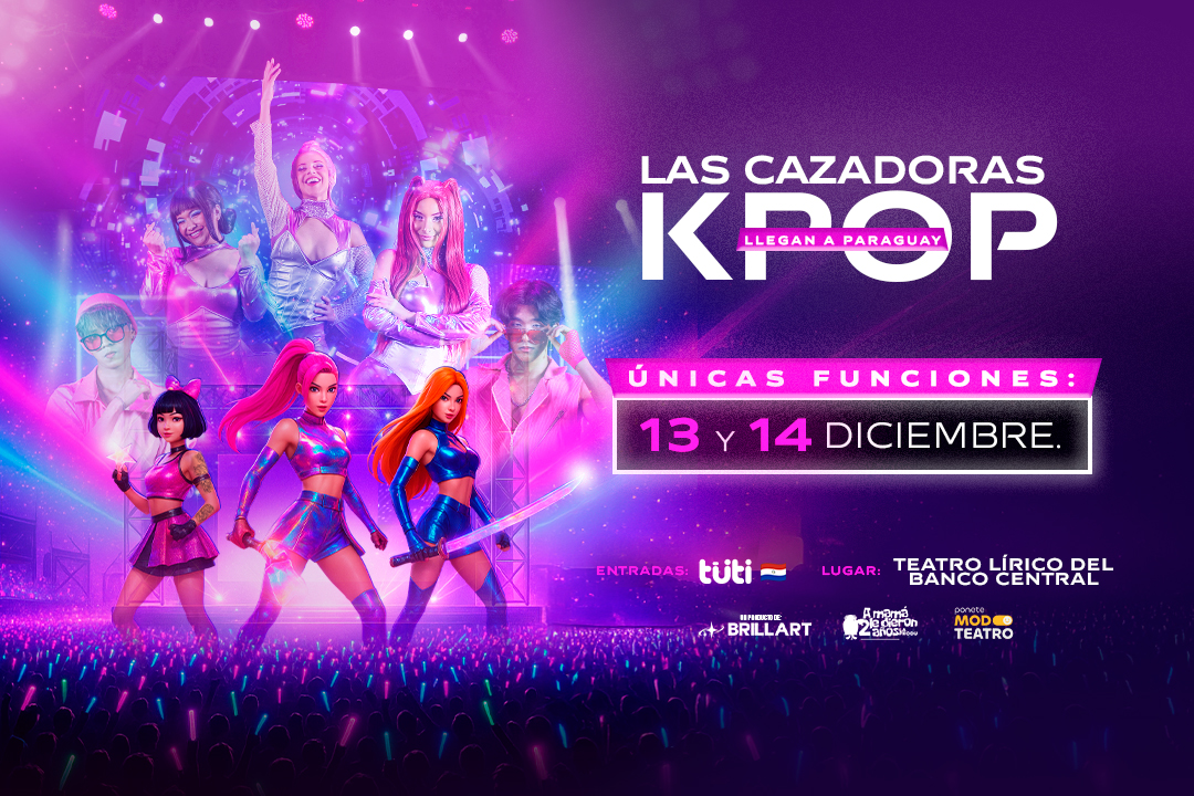 Banner LAS CAZADORAS KPOP