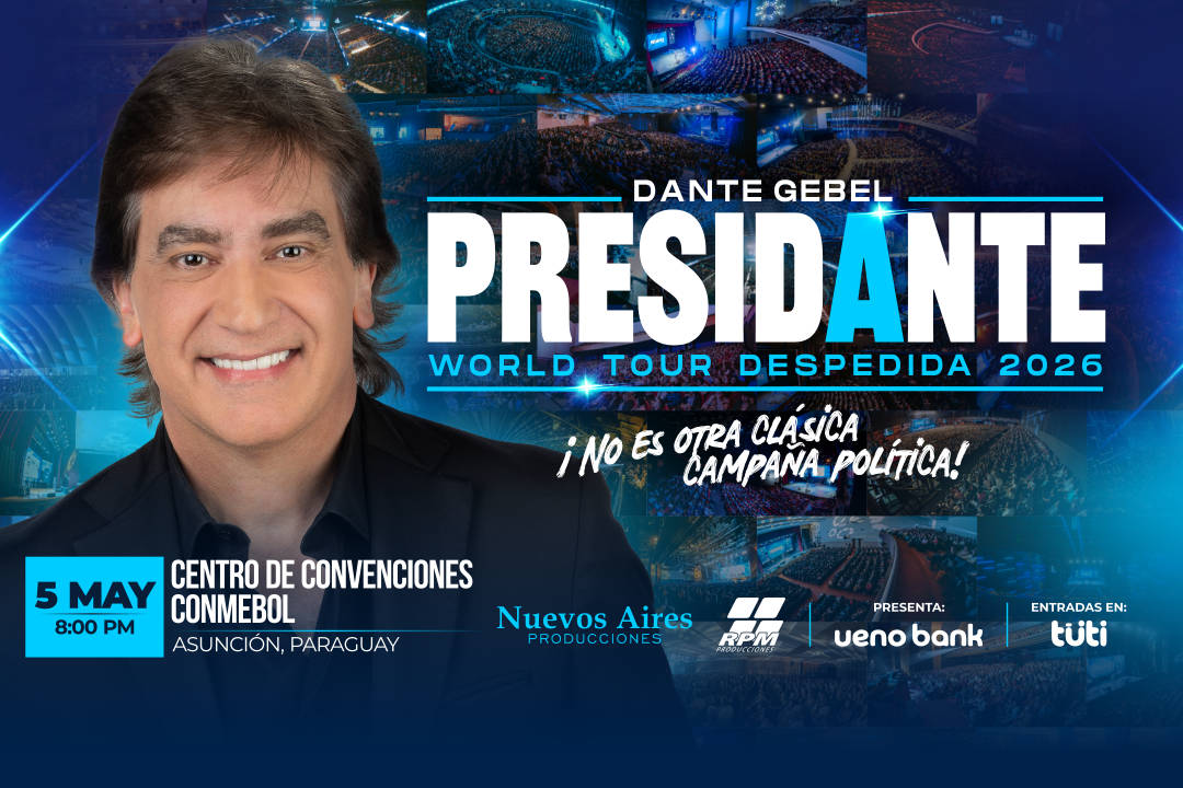 Banner DANTE GEBEL PRESIDANTE